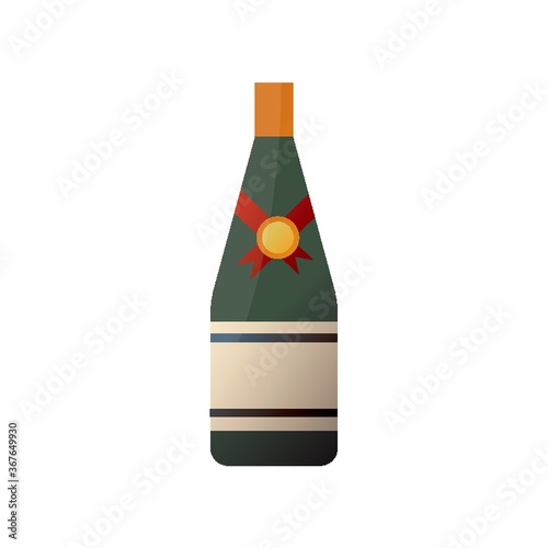 champagne bottle