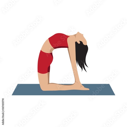 camel asana