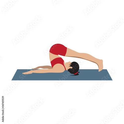 plough inverted asana