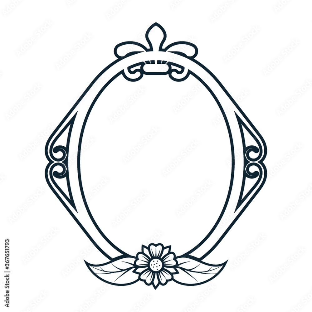Obraz premium decorative frame
