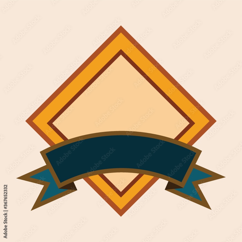 Obraz premium vintage label