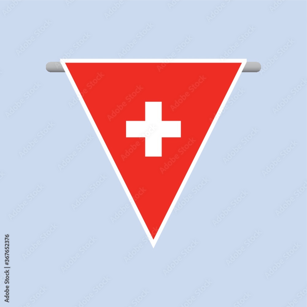 Obraz premium switzerland flag