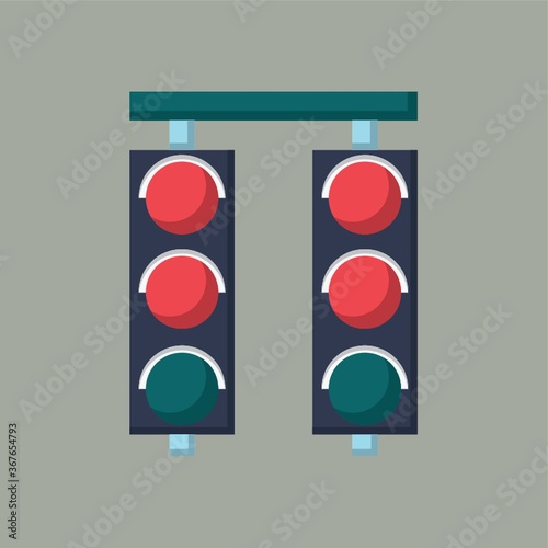 race track starting lights