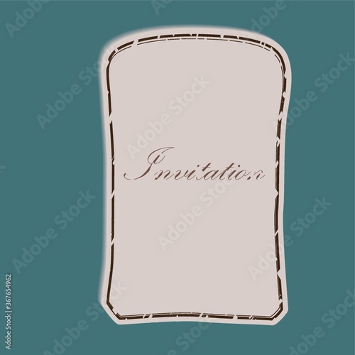 invitation label