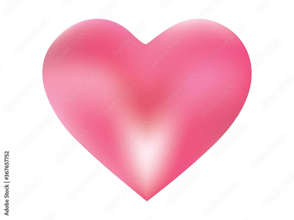 Colorful background in the form of a heart.