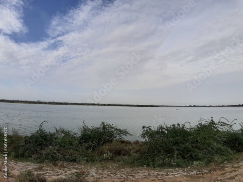 Picture of Sea and clouds shot from beach