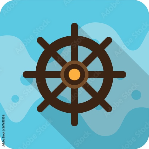ship steering wheel