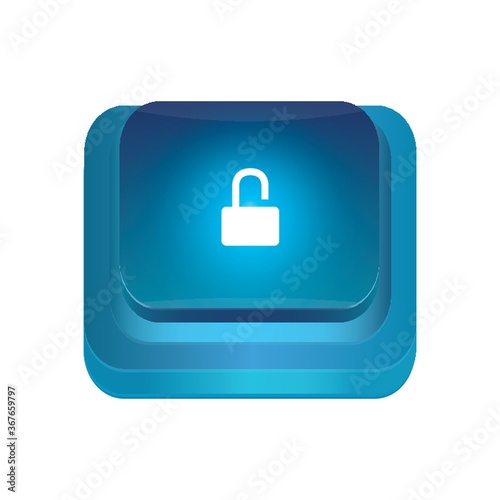 unlock button