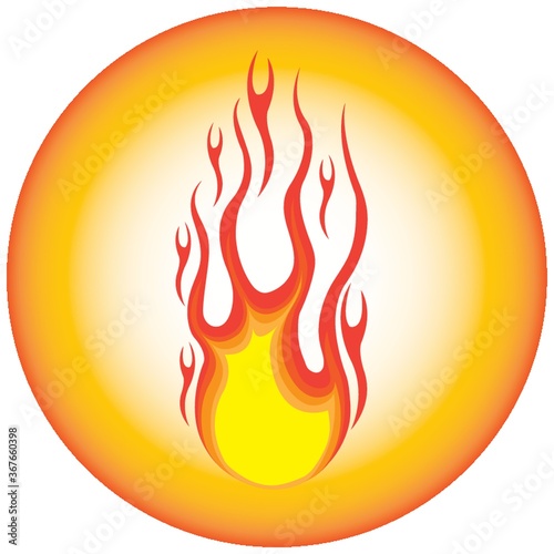fire flame
