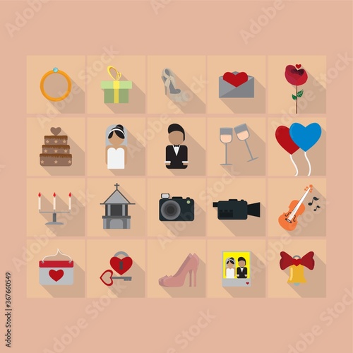 wedding icons