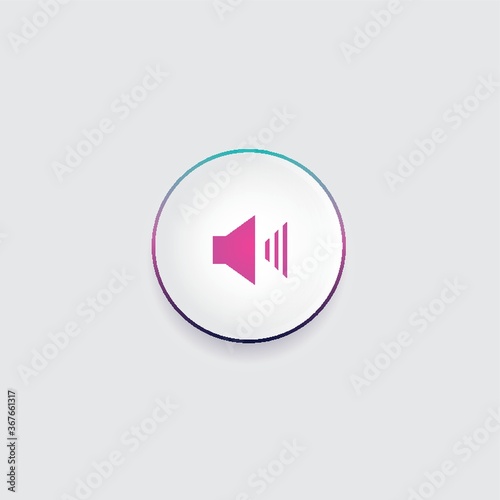 high volume button