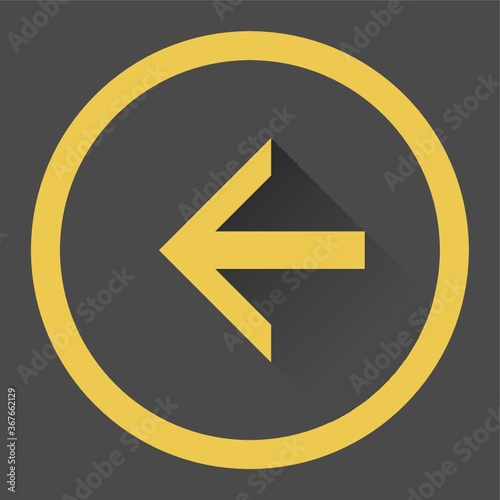 arrow left button