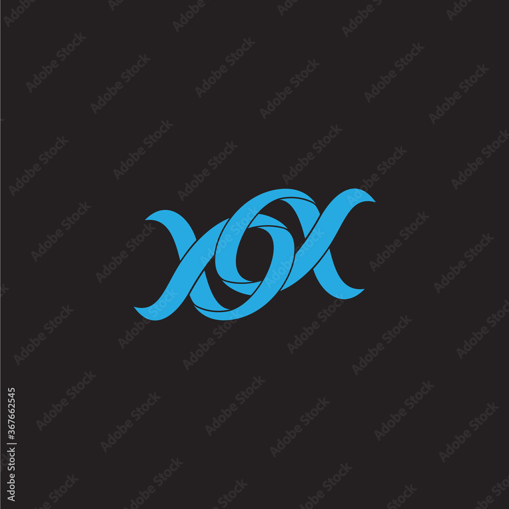 linked alpha 3d overlapping ribbon symbol logo vector linked alpha 3d overlapping ribbon symbol logo vector