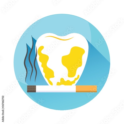smoking effect on tooth