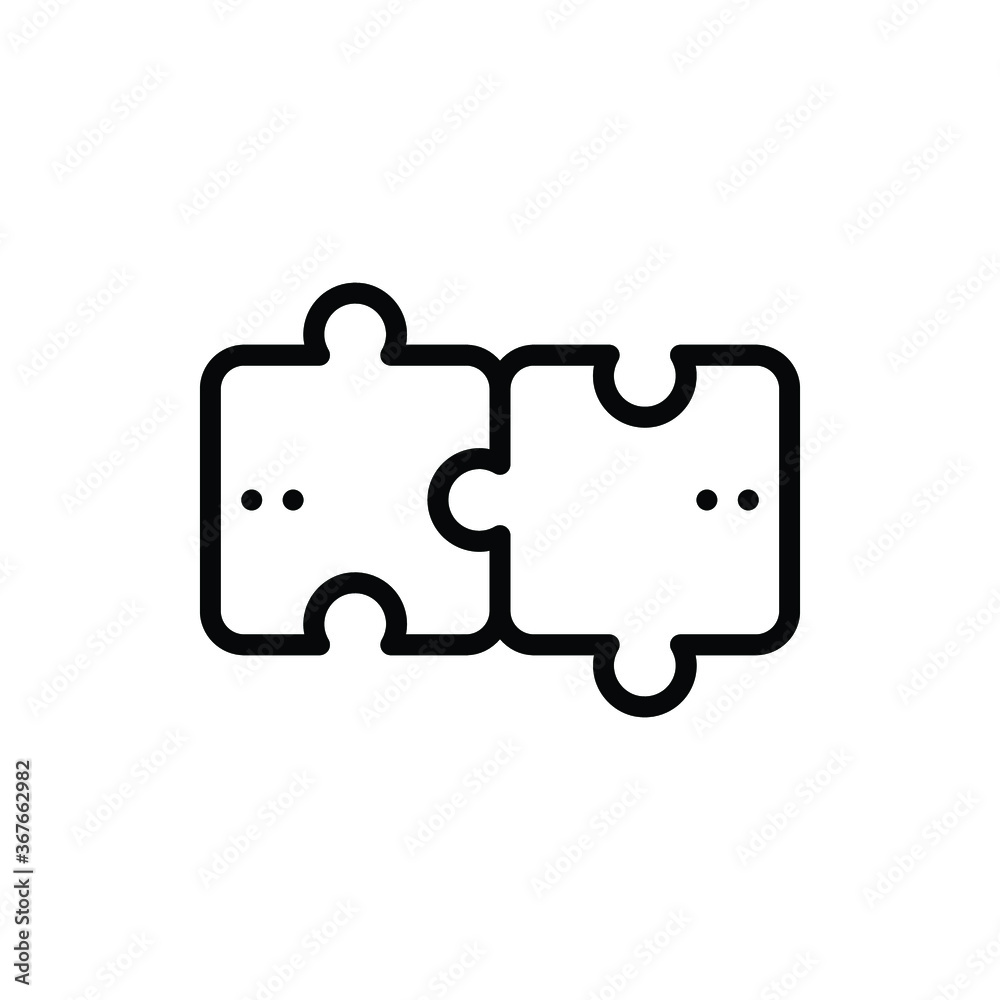 Puzzle Icon Logo Vector Isolated. Marketing and Growth Icon Set. Editable Stroke and Pixel Perfect. Puzzle Icon Logo Vector Isolated. Marketing and Growth Icon Set. Editable Stroke and Pixel Perfect.