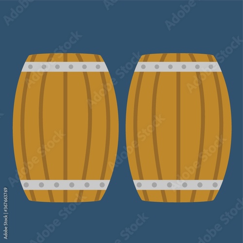 beer barrels