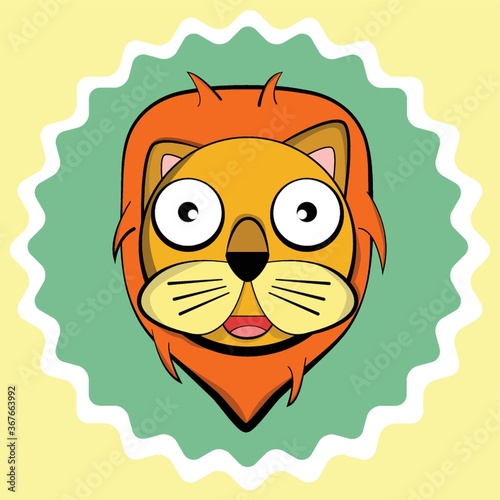 lion in awe