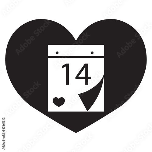 valentines date calender