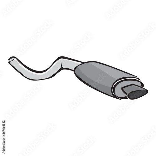 exhaust pipe