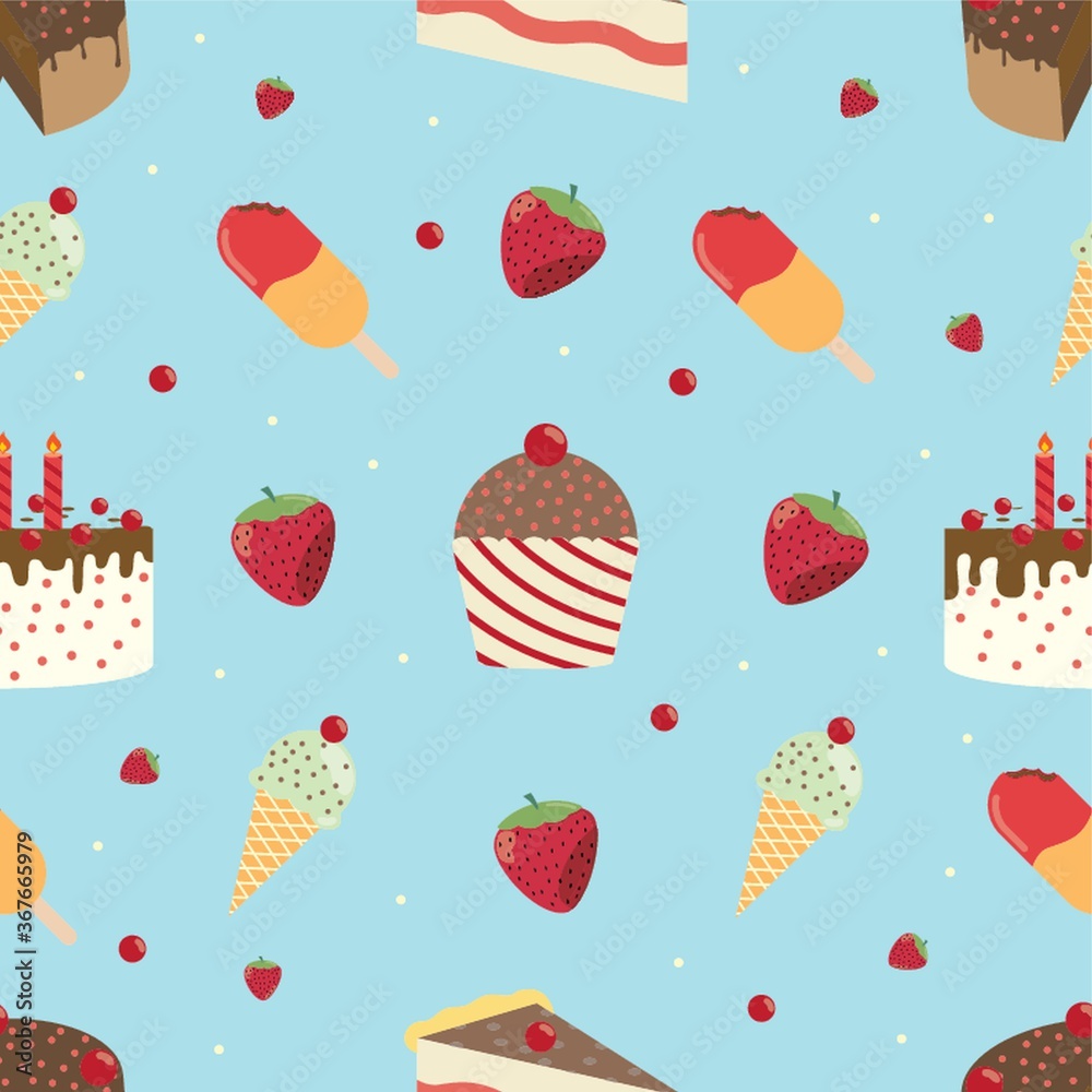 set of birthday icons set of birthday icons