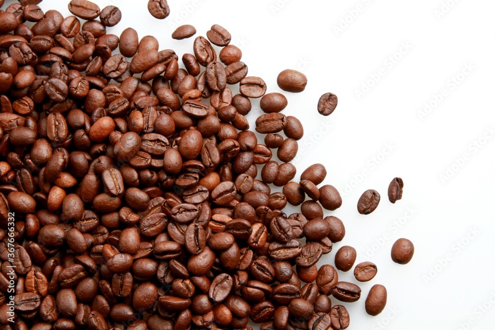 Coffee beans - isolated image Coffee beans - isolated image