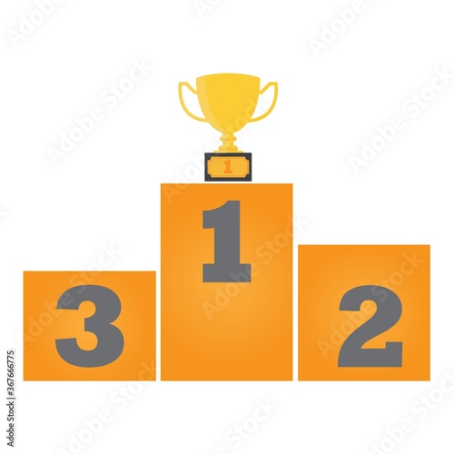 winner podium