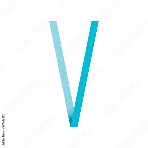 letter v