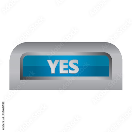 yes button