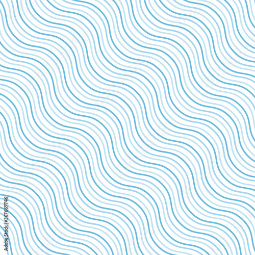 Wave pattern Abstract blue background vector design