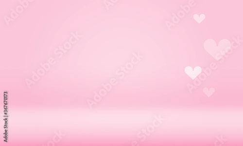 Repeat horizontal line template and pink gradient color pattern background Creative vector design