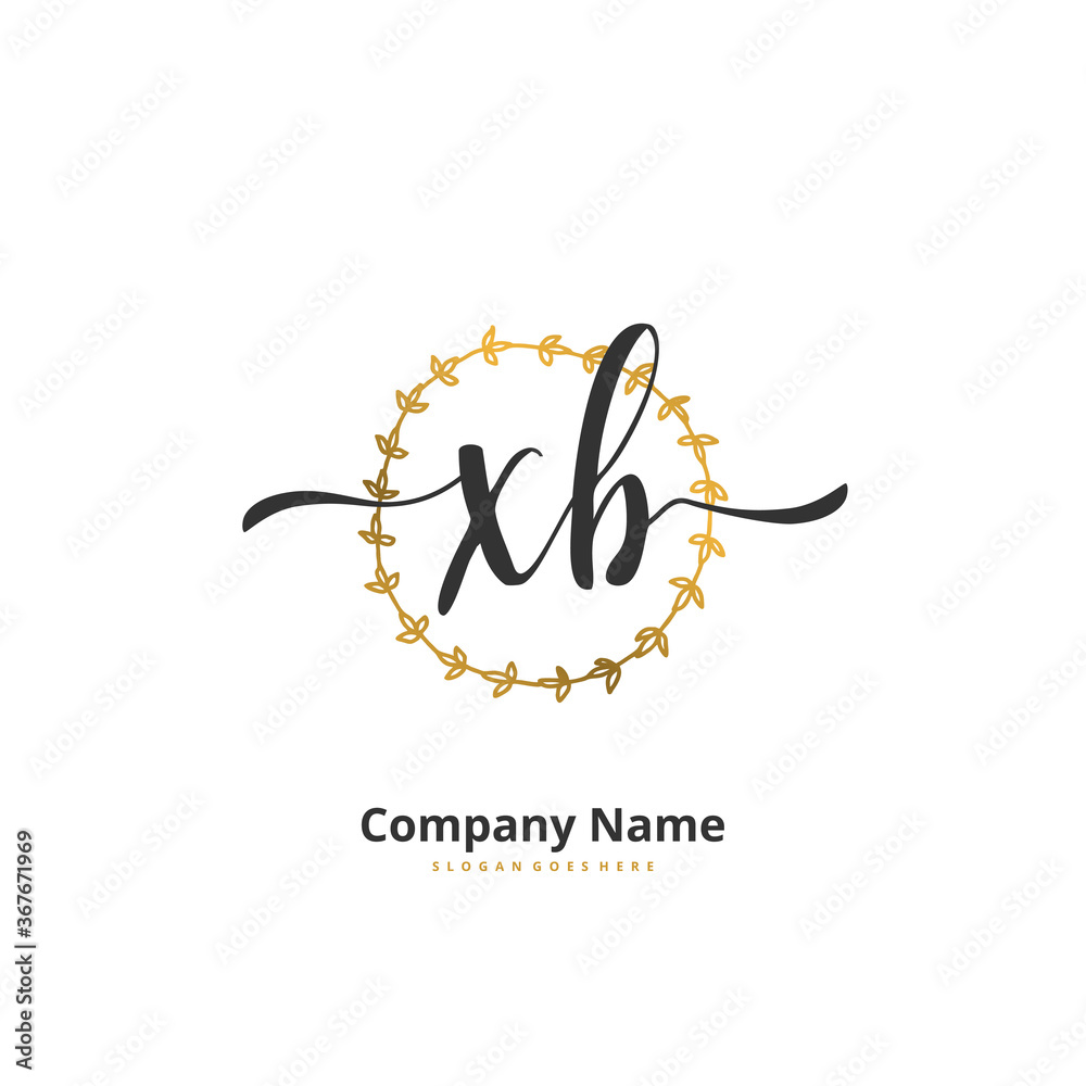 X B XB Initial handwriting and signature logo design with circle. Beautiful design handwritten logo for fashion, team, wedding, luxury logo. X B XB Initial handwriting and signature logo design with circle. Beautiful design handwritten logo for fashion, team, wedding, luxury logo.