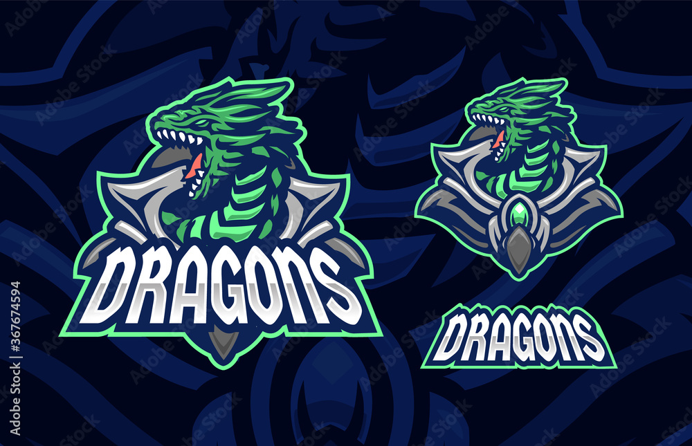Dragon sport logo