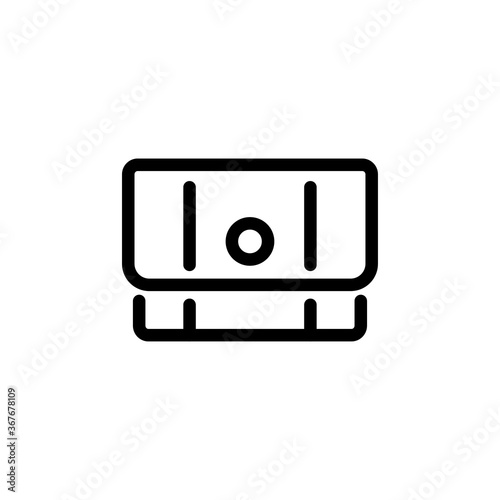 wallet icon vector design trendy