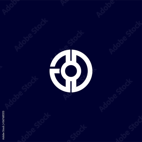 G & D letters Joint logo icon vector template for corporate logo and business card design.