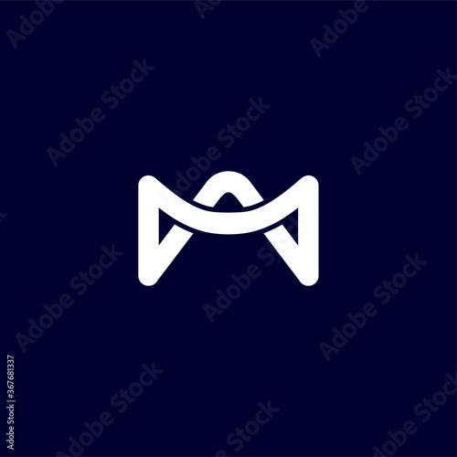 A & M letters Joint logo icon vector template for corporate logo and business card design.