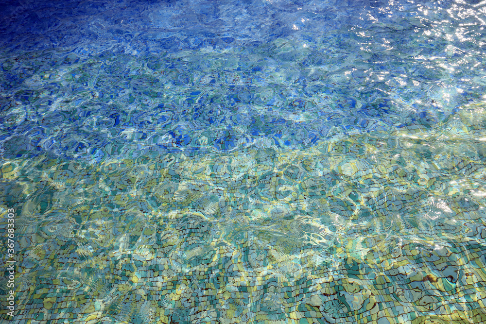 水の飛沫 水の飛沫