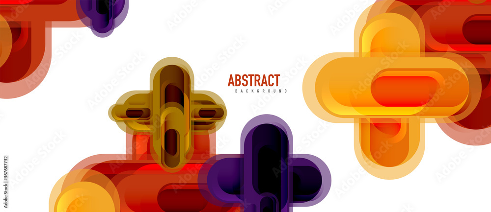 Modern vector glass cross shape abstract technology background for cover, placard, poster, banner or flyer Modern vector glass cross shape abstract technology background for cover, placard, poster, banner or flyer