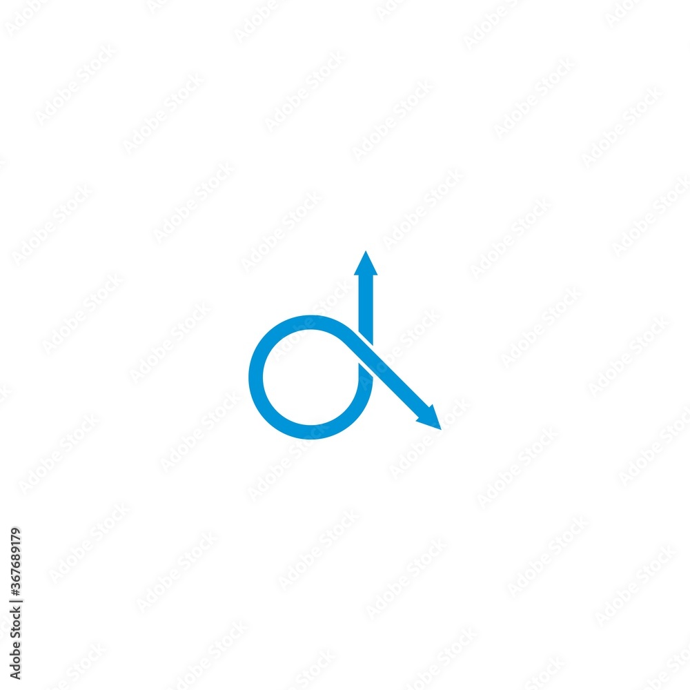 Arrows symbol vector illustration icon Logo Template Arrows symbol vector illustration icon Logo Template