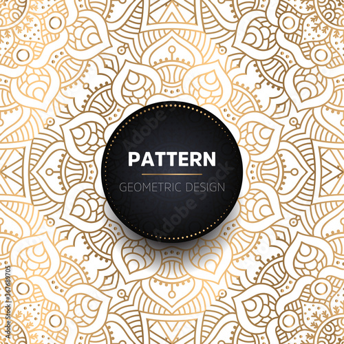 luxury ornamental mandala design background