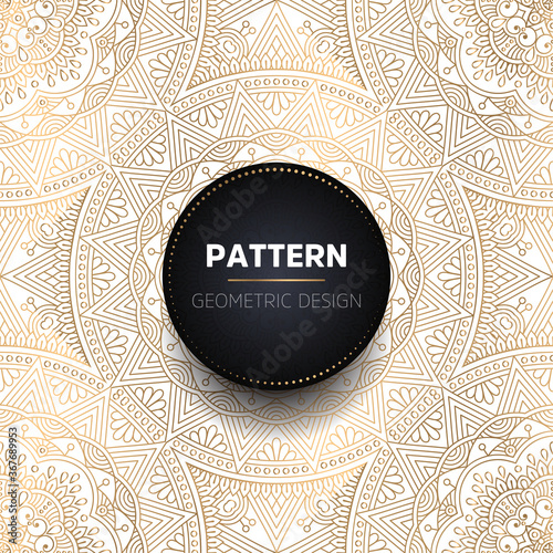 luxury ornamental mandala design background