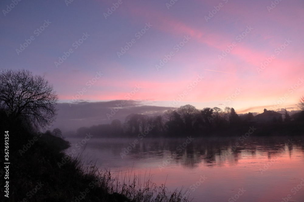 Fototapeta premium River Ribble Sunrise