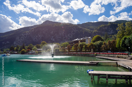 St. Gilgen am Wolfgangsee,  Salzbugerland, Österreich im Sommer, Sommerfrische photo