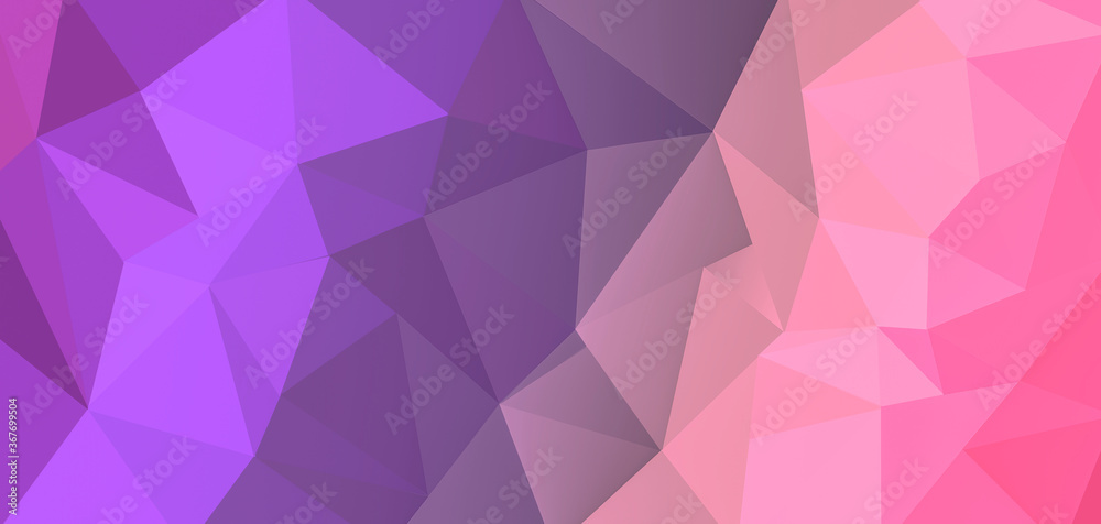 Fototapeta premium Beautiful elegant low poly background
