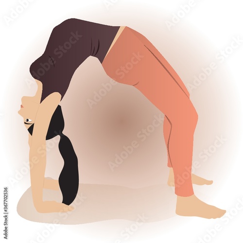 upwards facing bow