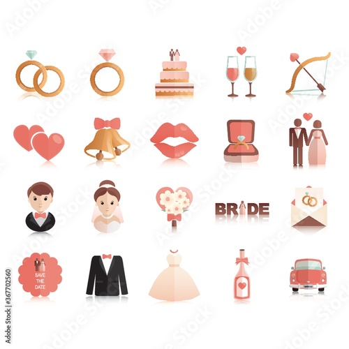 wedding icons