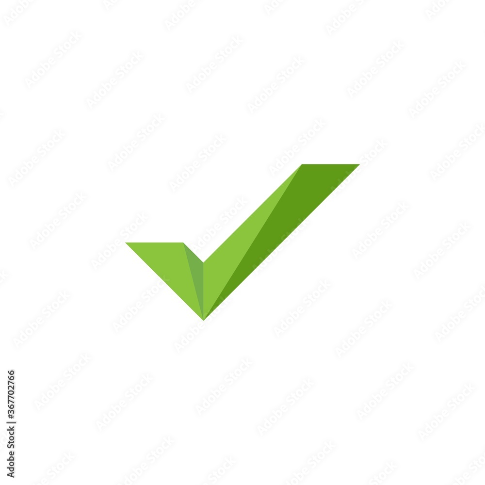 Check mark V Letter Logo Check mark V Letter Logo