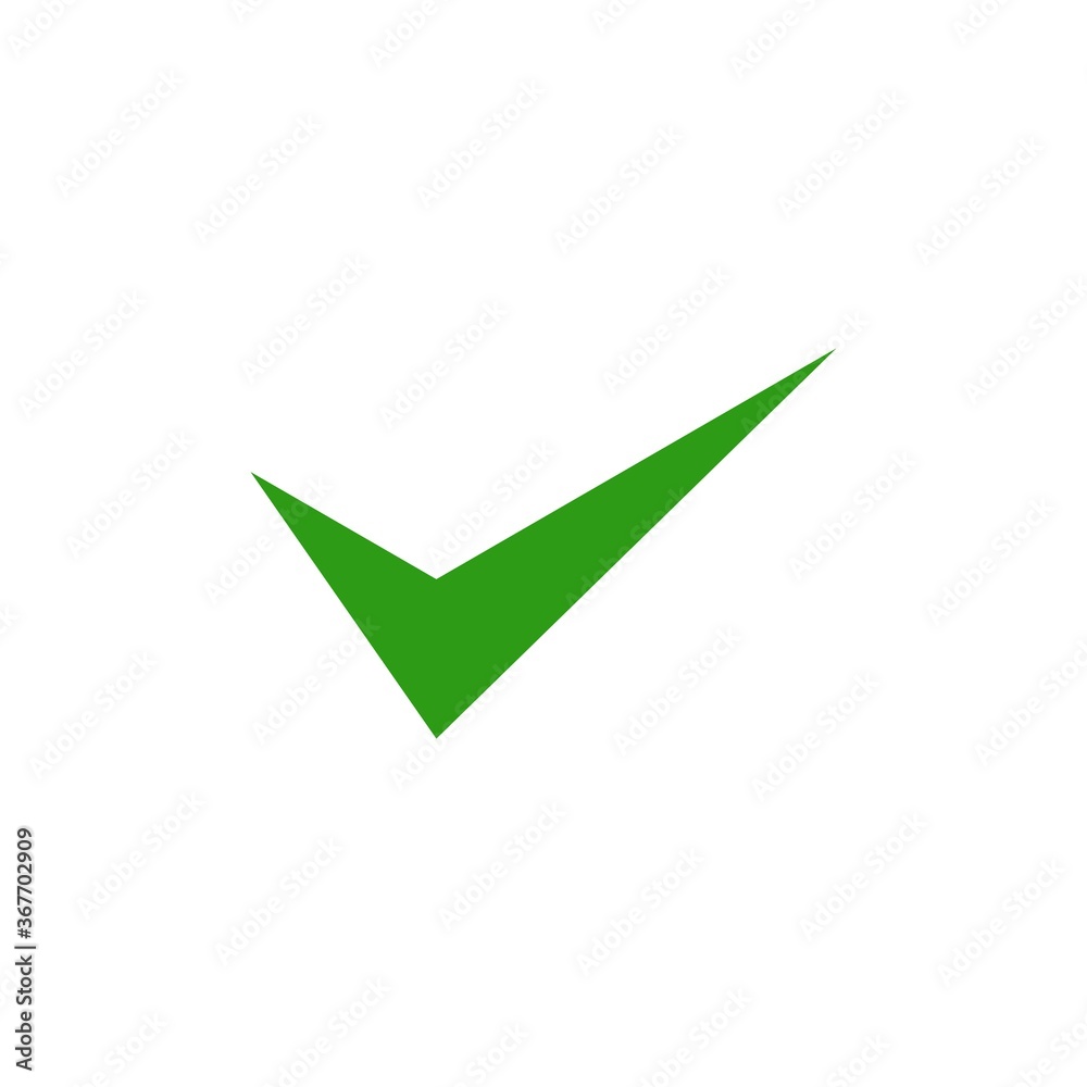 Check mark V Letter Logo Check mark V Letter Logo