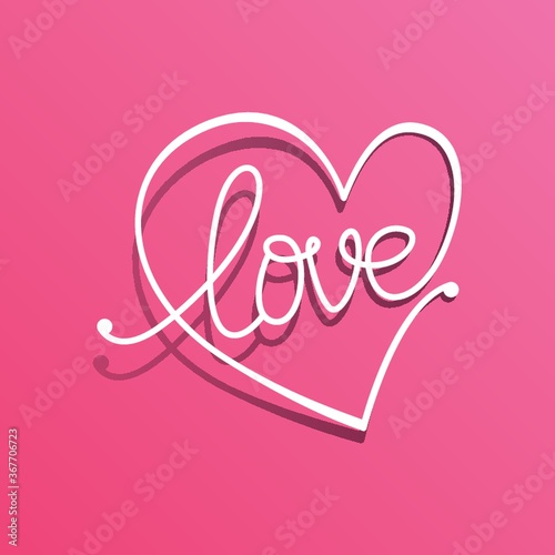 love typography