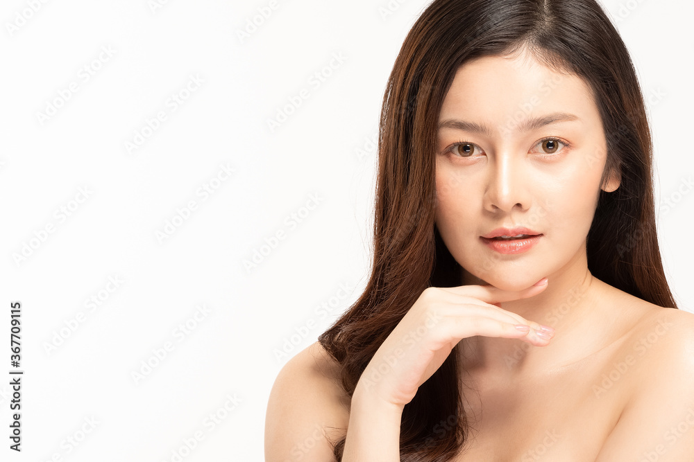 Beauty asian women portrait face with skin care healthy and skin. Beauty asian women portrait face with skin care healthy and skin.