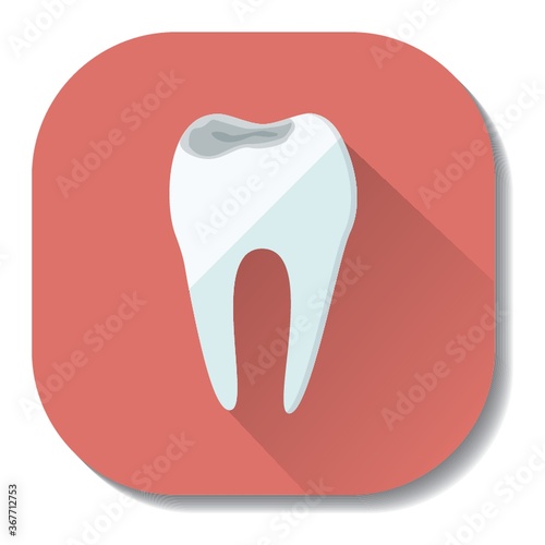 tooth with cavity